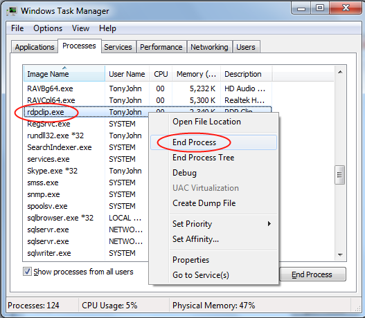 How to solve copy paste not working issue in Remote Desktop?